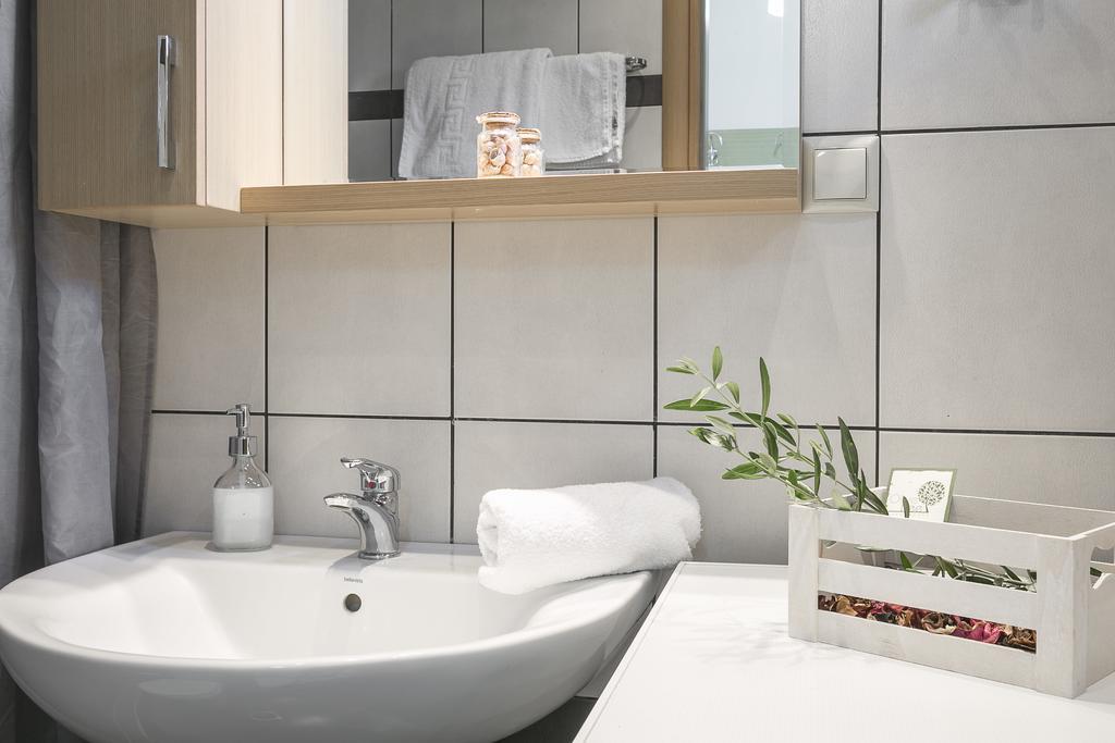 Olive Tree Apartments Fourka Luaran gambar