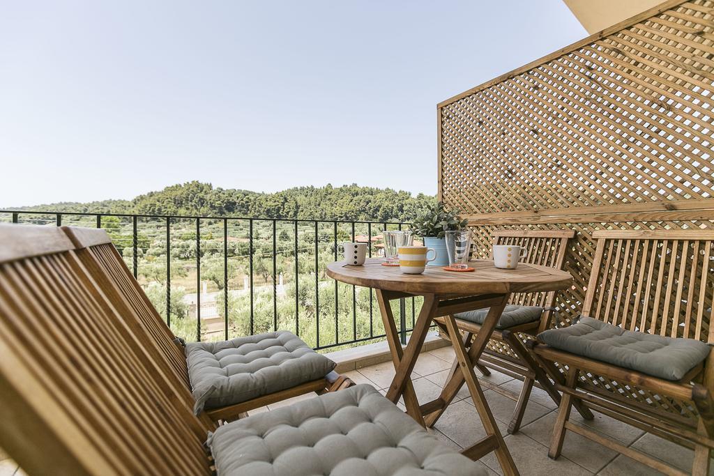 Olive Tree Apartments Fourka Luaran gambar